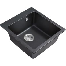 Кухонная мойка Milacio Murcia 46 Cuarzo MC.77031 Черная матовая