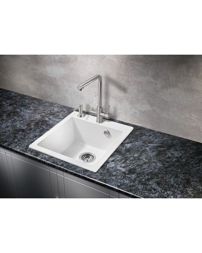 Кухонная мойка Milacio Murcia 46 Cuarzo MC.77032 Белая