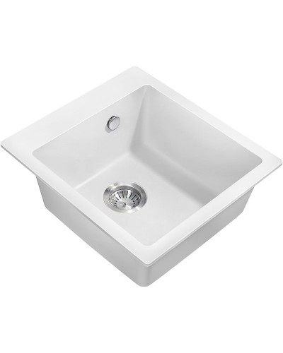 Кухонная мойка Milacio Murcia 46 Cuarzo MC.77032 Белая
