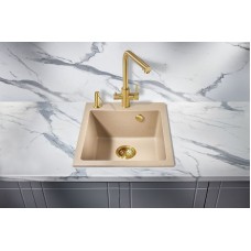 Кухонная мойка Milacio Murcia 46 Cuarzo MC.77034 Бежевая