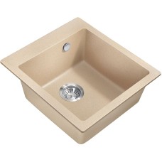 Кухонная мойка Milacio Murcia 46 Cuarzo MC.77034 Бежевая