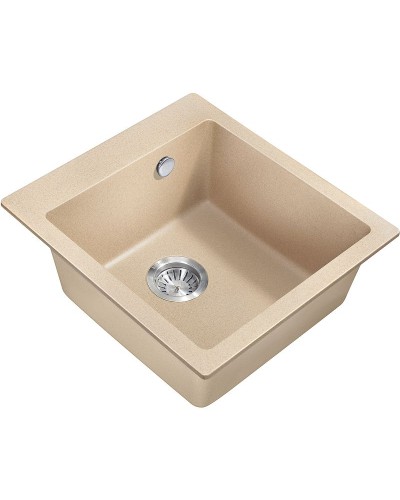 Кухонная мойка Milacio Murcia 46 Cuarzo MC.77034 Бежевая