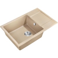 Кухонная мойка Milacio Navarra 78 Cuarzo MC.77054 Бежевая