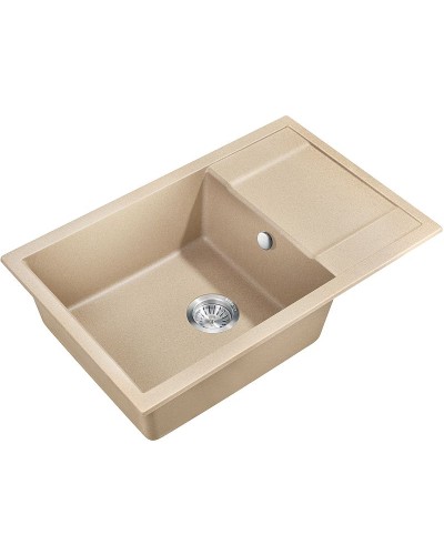Кухонная мойка Milacio Navarra 78 Cuarzo MC.77054 Бежевая