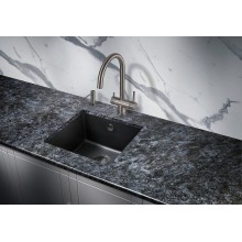 Кухонная мойка Milacio Leon 45 Cuarzo MC.77091 Черная матовая