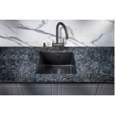Кухонная мойка Milacio Leon 45 Cuarzo MC.77091 Черная матовая