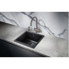 Кухонная мойка Milacio Leon 45 Cuarzo MC.77091 Черная матовая