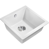 Кухонная мойка Milacio Leon 45 Cuarzo MC.77092 Белая