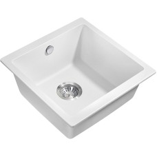 Кухонная мойка Milacio Leon 45 Cuarzo MC.77092 Белая