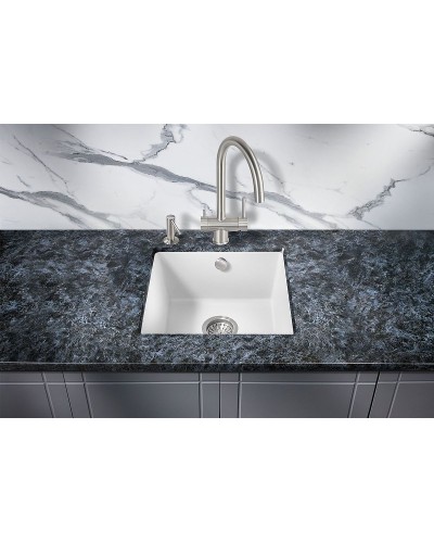 Кухонная мойка Milacio Leon 45 Cuarzo MC.77092 Белая