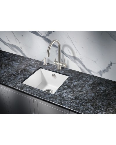 Кухонная мойка Milacio Leon 45 Cuarzo MC.77092 Белая