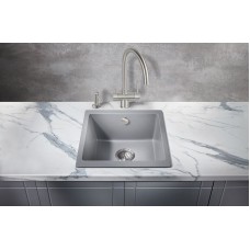 Кухонная мойка Milacio Leon 45 Cuarzo MC.77093 Серый металлик