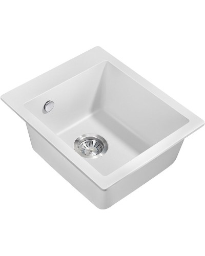 Кухонная мойка Milacio Murcia 42 Cuarzo MC.77042 Белая