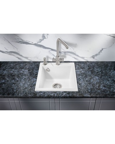 Кухонная мойка Milacio Murcia 42 Cuarzo MC.77042 Белая