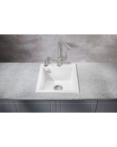Кухонная мойка Milacio Murcia 42 Cuarzo MC.77042 Белая