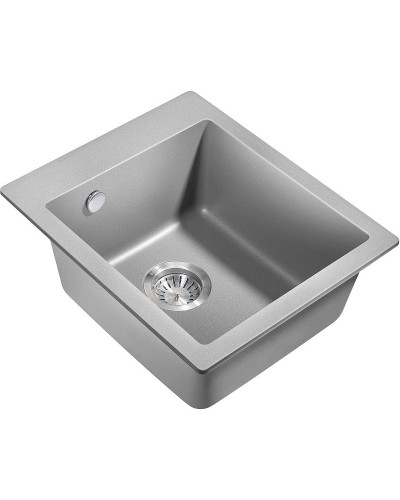 Кухонная мойка Milacio Murcia 42 Cuarzo MC.77043 Серый металлик