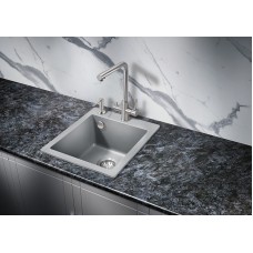 Кухонная мойка Milacio Murcia 42 Cuarzo MC.77043 Серый металлик