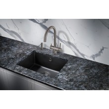 Кухонная мойка Milacio Leon 55 Cuarzo MC.77081 Черная матовая