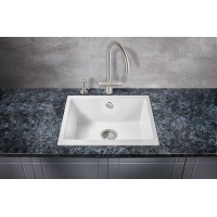 Кухонная мойка Milacio Leon 55 Cuarzo MC.77082 Белая