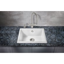 Кухонная мойка Milacio Leon 55 Cuarzo MC.77082 Белая