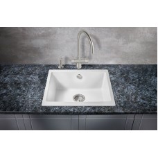 Кухонная мойка Milacio Leon 55 Cuarzo MC.77082 Белая