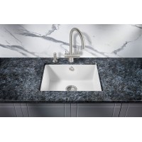 Кухонная мойка Milacio Leon 55 Cuarzo MC.77082 Белая