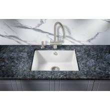 Кухонная мойка Milacio Leon 55 Cuarzo MC.77082 Белая
