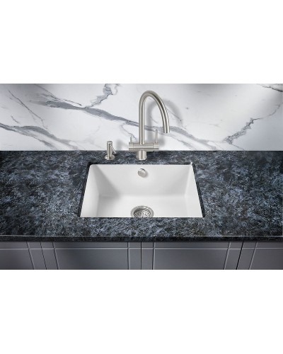 Кухонная мойка Milacio Leon 55 Cuarzo MC.77082 Белая