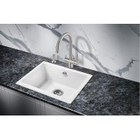 Кухонная мойка Milacio Leon 55 Cuarzo MC.77082 Белая