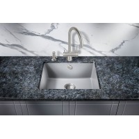 Кухонная мойка Milacio Leon 55 Cuarzo MC.77083 Серый металлик