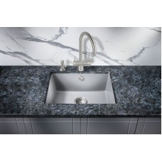 Кухонная мойка Milacio Leon 55 Cuarzo MC.77083 Серый металлик