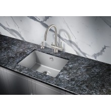 Кухонная мойка Milacio Leon 55 Cuarzo MC.77083 Серый металлик