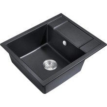 Кухонная мойка Milacio Navarra 60 Cuarzo MC.77071 Черная матовая
