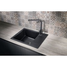 Кухонная мойка Milacio Navarra 60 Cuarzo MC.77071 Черная матовая