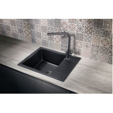 Кухонная мойка Milacio Navarra 60 Cuarzo MC.77071 Черная матовая