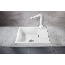 Кухонная мойка Milacio Navarra 60 Cuarzo MC.77072 Белая