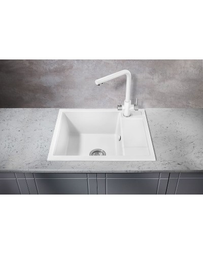 Кухонная мойка Milacio Navarra 60 Cuarzo MC.77072 Белая