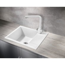 Кухонная мойка Milacio Navarra 60 Cuarzo MC.77072 Белая