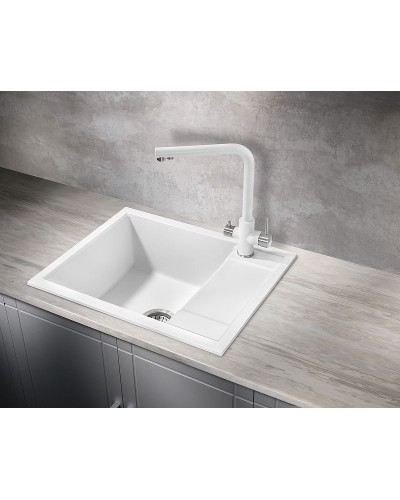 Кухонная мойка Milacio Navarra 60 Cuarzo MC.77072 Белая