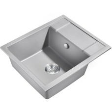 Кухонная мойка Milacio Navarra 60 Cuarzo MC.77073 Серый металлик