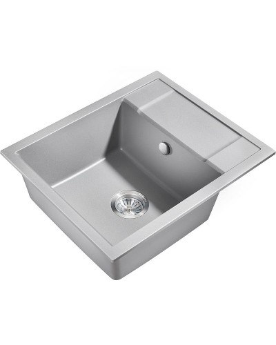Кухонная мойка Milacio Navarra 60 Cuarzo MC.77073 Серый металлик