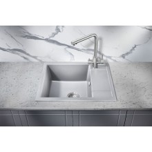 Кухонная мойка Milacio Navarra 60 Cuarzo MC.77073 Серый металлик