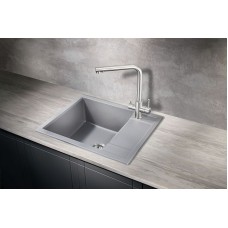 Кухонная мойка Milacio Navarra 60 Cuarzo MC.77073 Серый металлик