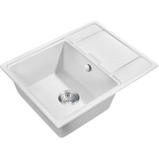 Кухонная мойка Milacio Navarra 65 Cuarzo MC.77062 Белая