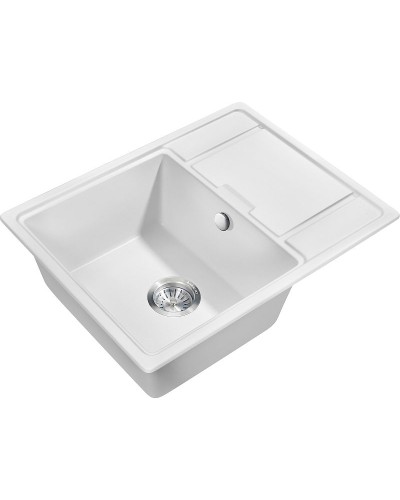 Кухонная мойка Milacio Navarra 65 Cuarzo MC.77062 Белая