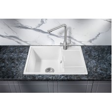 Кухонная мойка Milacio Navarra 65 Cuarzo MC.77062 Белая