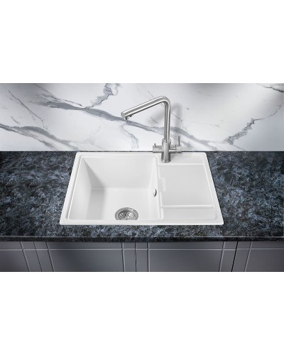 Кухонная мойка Milacio Navarra 65 Cuarzo MC.77062 Белая