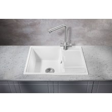 Кухонная мойка Milacio Navarra 65 Cuarzo MC.77062 Белая