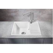 Кухонная мойка Milacio Navarra 65 Cuarzo MC.77062 Белая