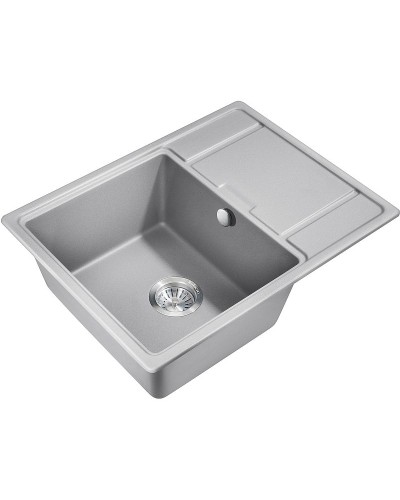 Кухонная мойка Milacio Navarra 65 Cuarzo MC.77063 Серый металлик